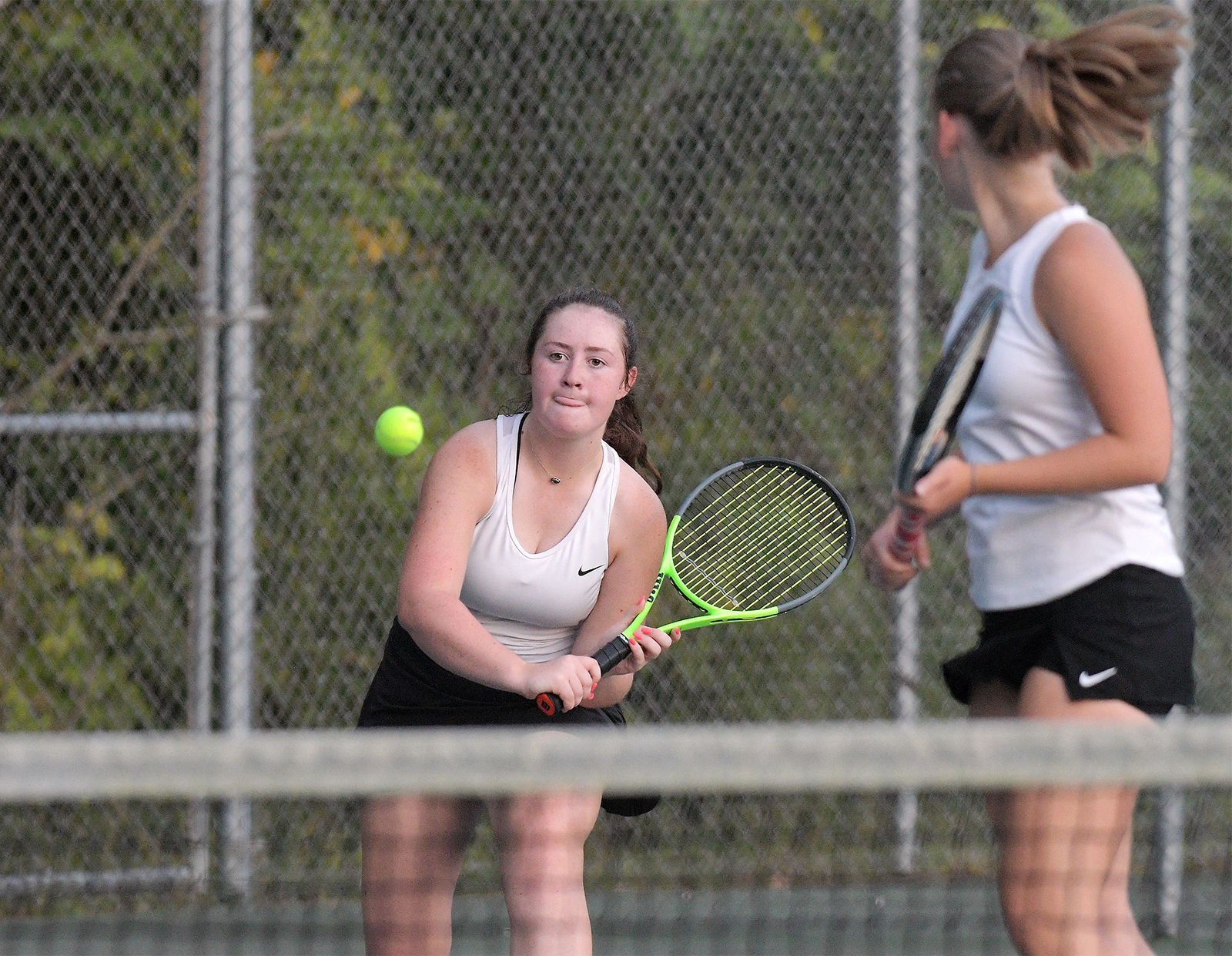 Ledford's Addison Sage and Lauren Seamon